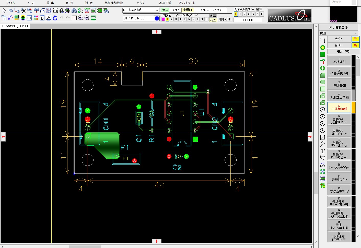 CADLUS PCB